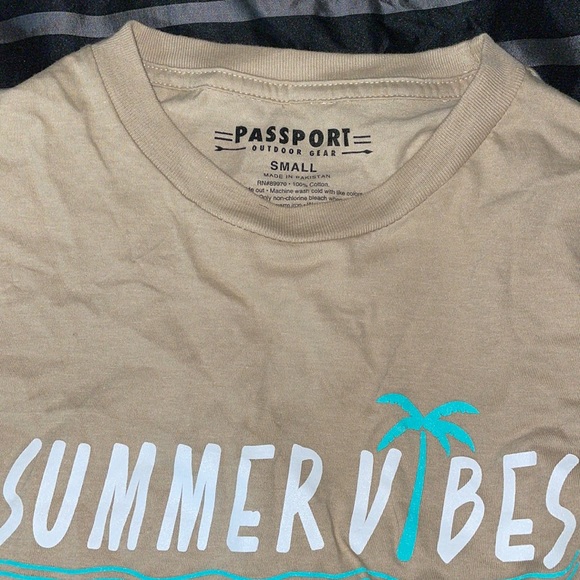 MENS SMALL SHORT SLEEVE TEE - Picture 2 of 3